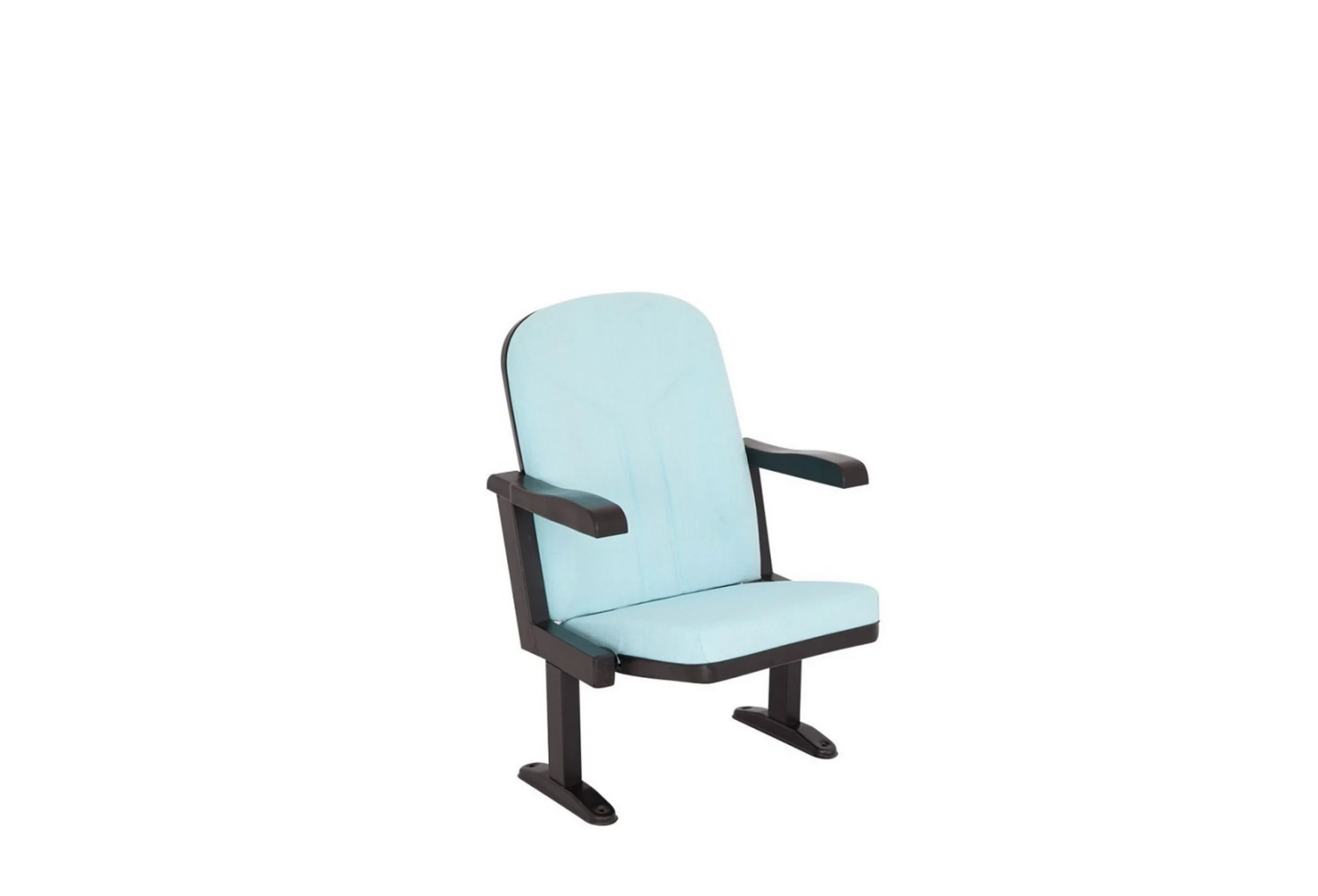 2601 Matin Konferans Koltuğu Açık Kol Açık Mavi Çapraz