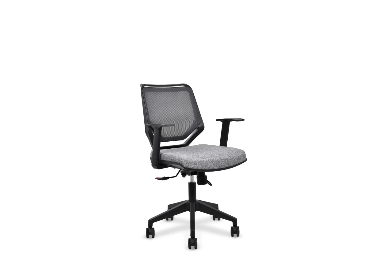 Aslo Çalışma Koltuğu Gri Çapraz