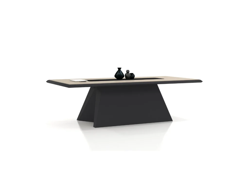 Spect Toplantı Masası Bej Yan