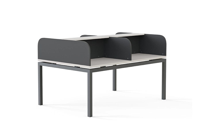 Kütüphane Mobilyaları Antrasit Çapraz