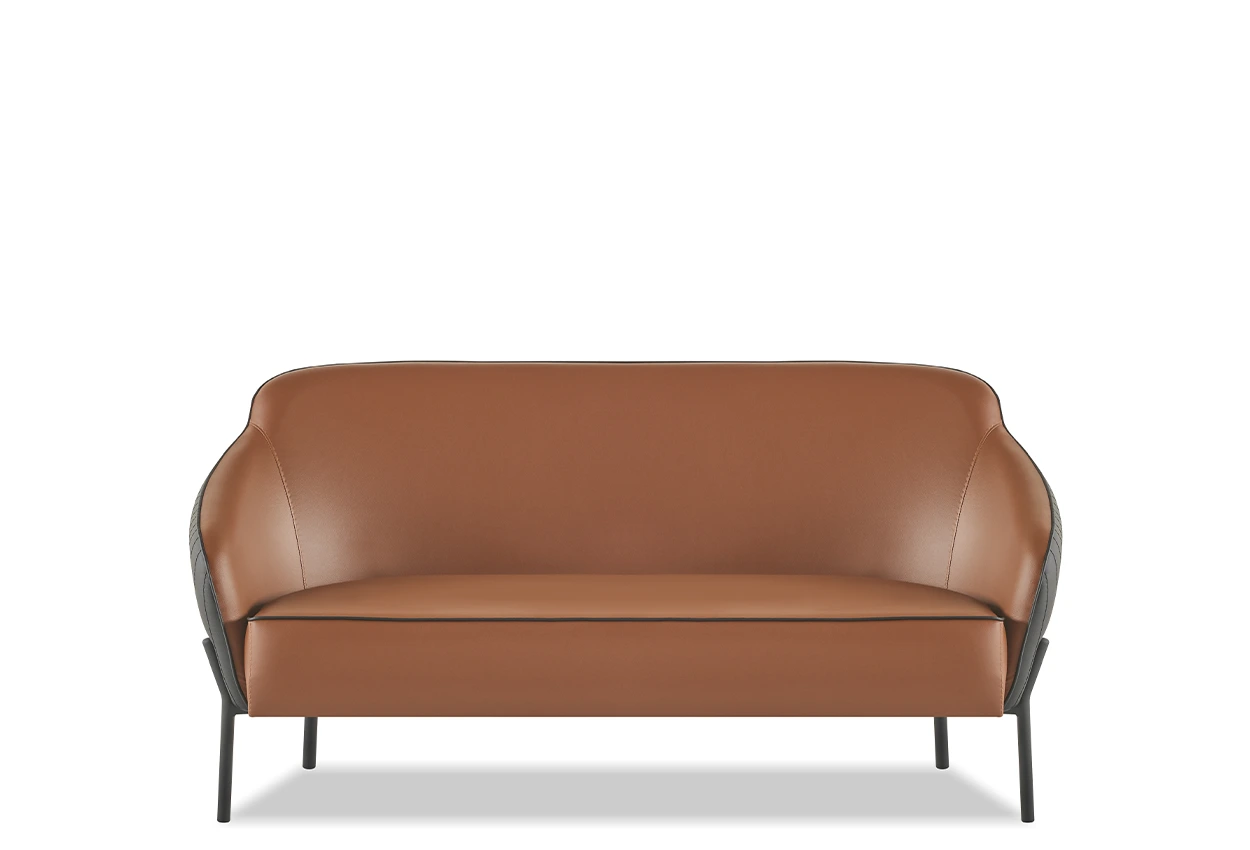 Hazel Üçlü Kanepe Kahverengi Düz